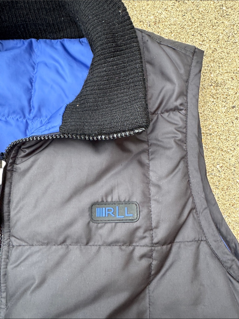 Women’s Y2K Lauren by Ralph Lauren Down Vest Reversible Size M - Picture 2 of 8